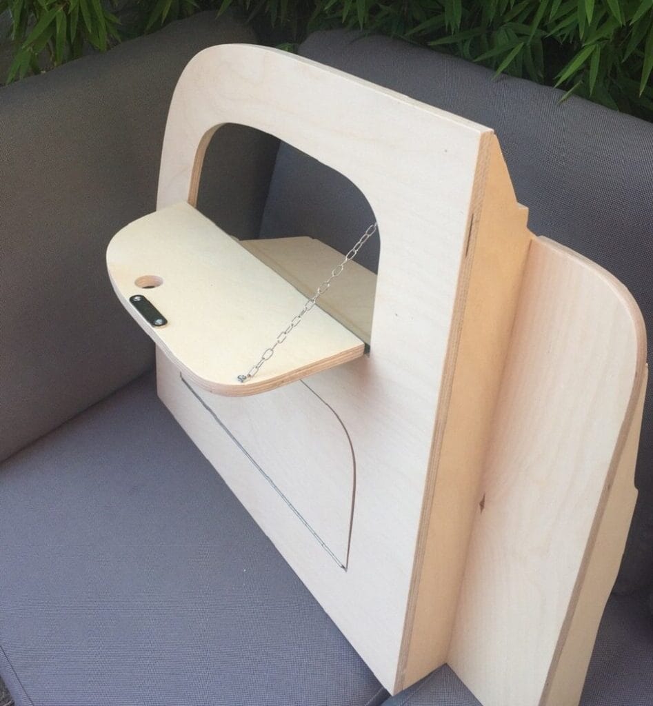 Raamkastje mini camper