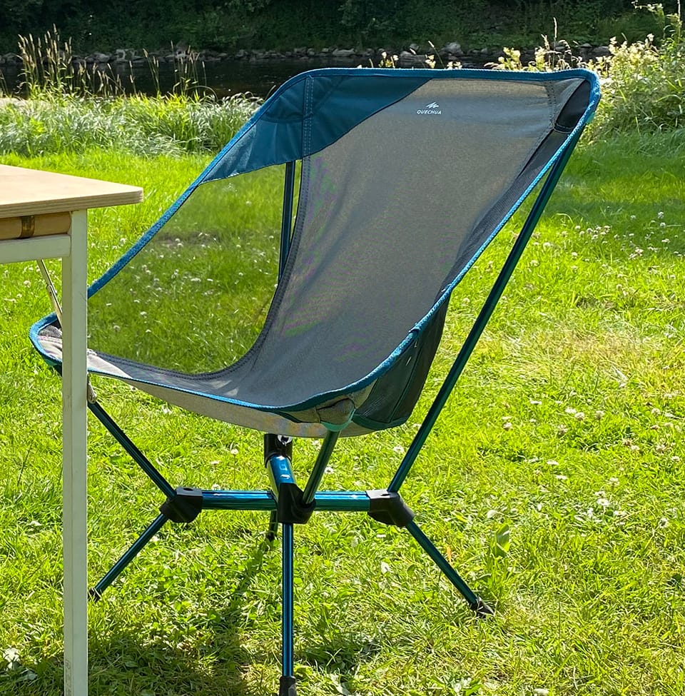 Camping stoel