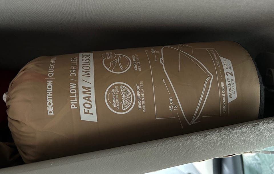 Foam kussen Decathlon