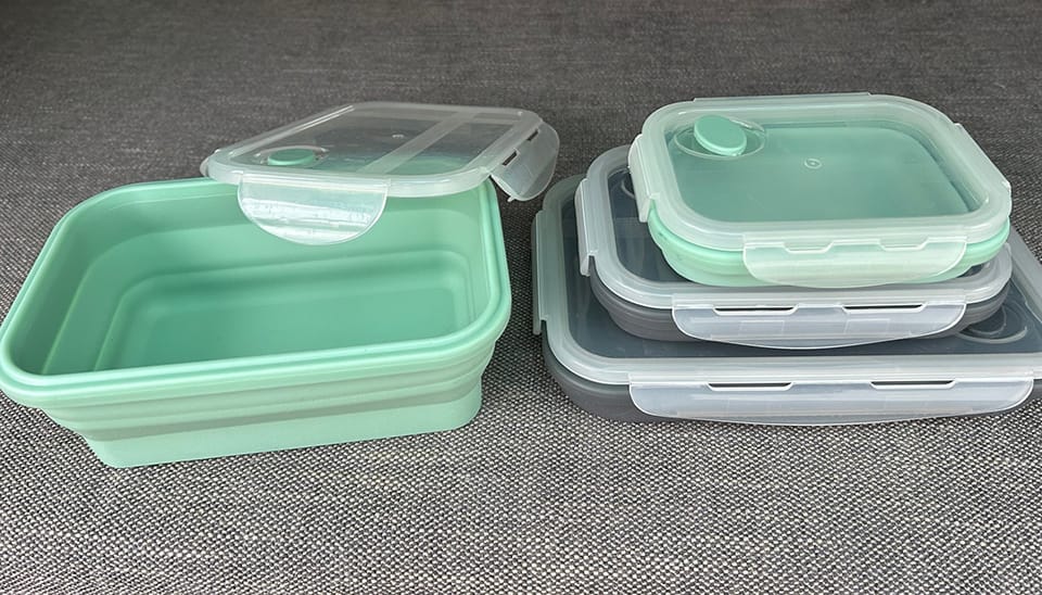 Opvouwbare voorraadbakjes