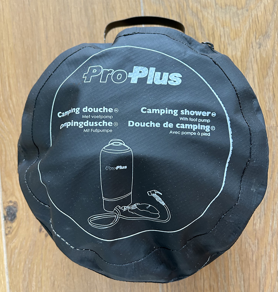 Douche camping