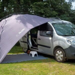 Skadu luifel voor de mini camper