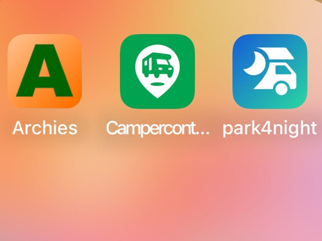Kampeer en camper apps